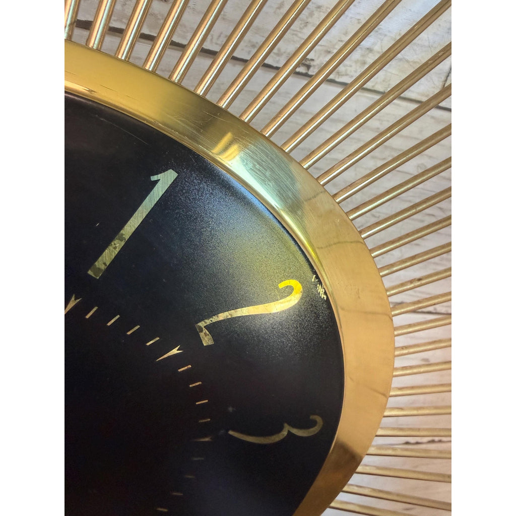 GE Mid Century Starburst Wall Clock
