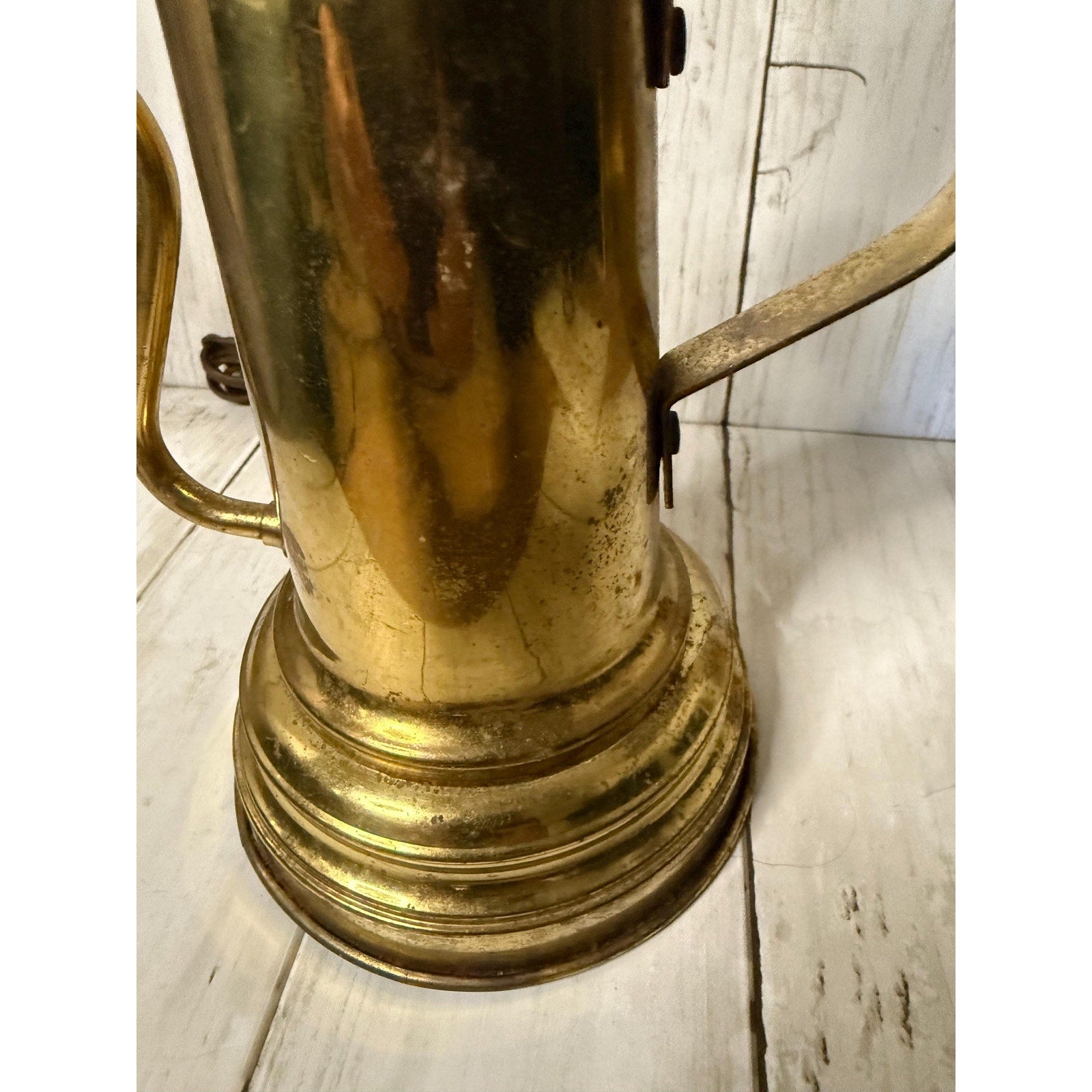 Copper Tea Kettle Lamp