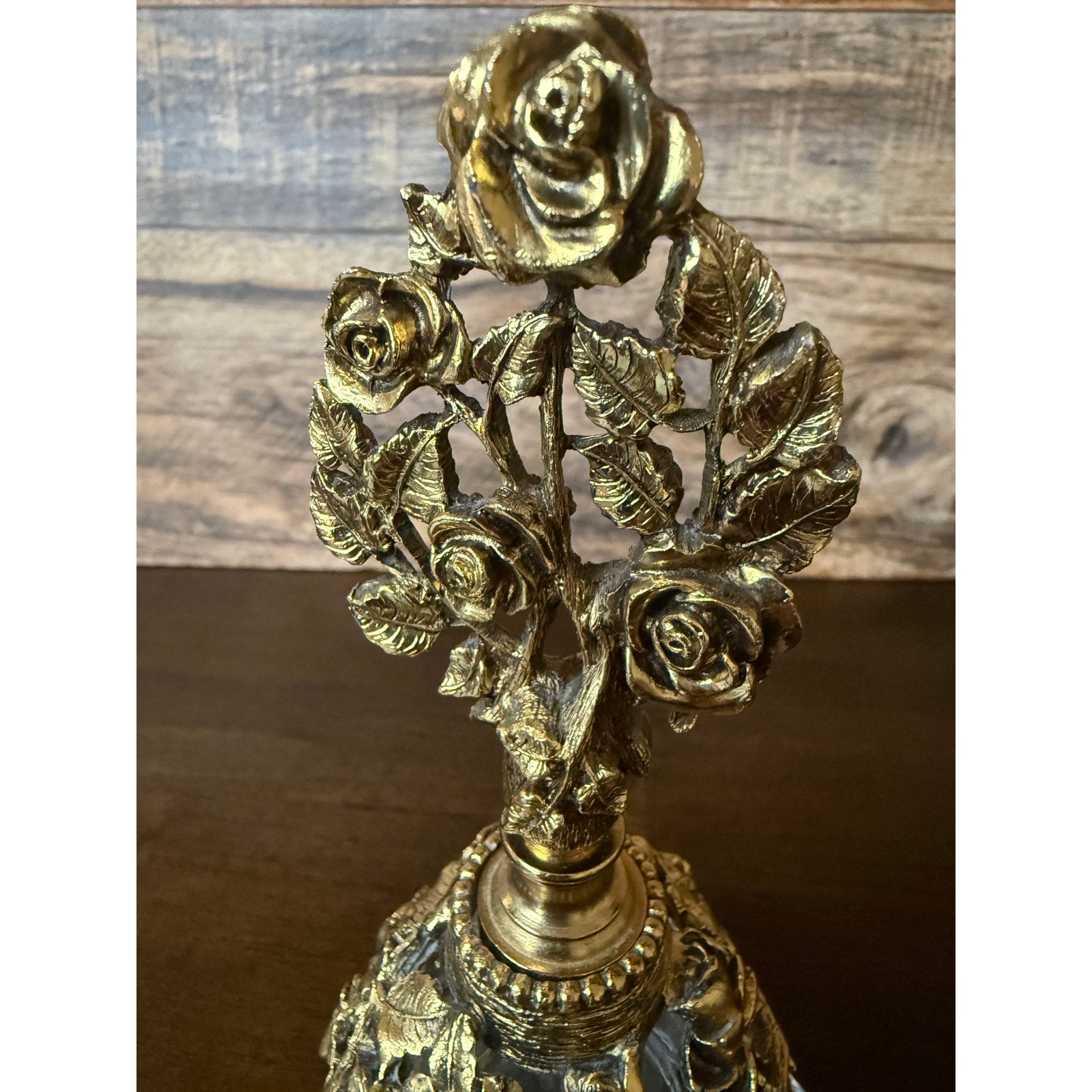 Matson Ormolu Rose Perfume Bottle