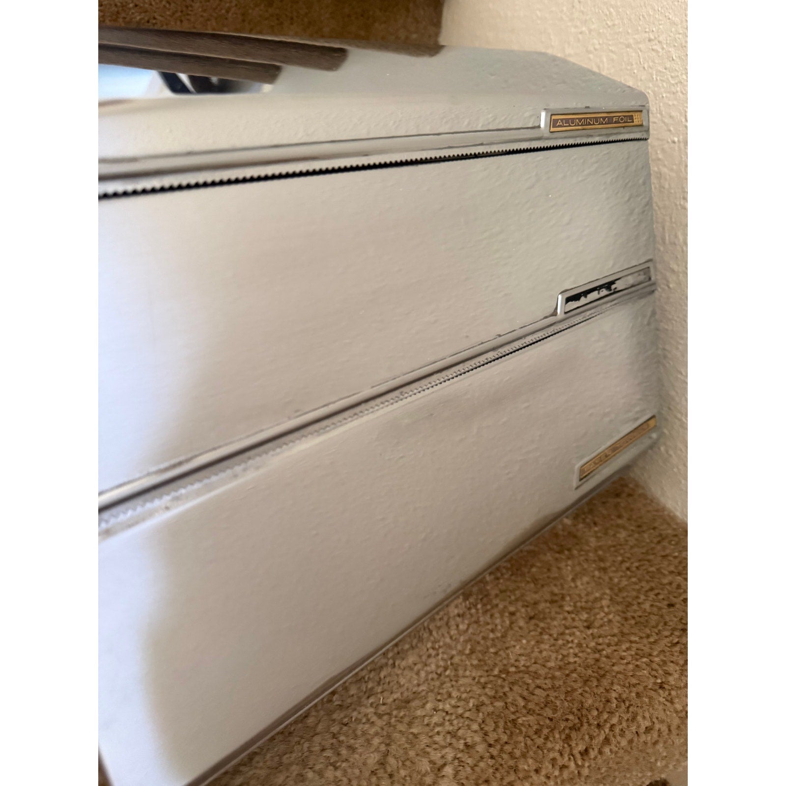 vintage 1950s Lincoln BeautyWare Chrome Kitchen Wall-Mount Organizer