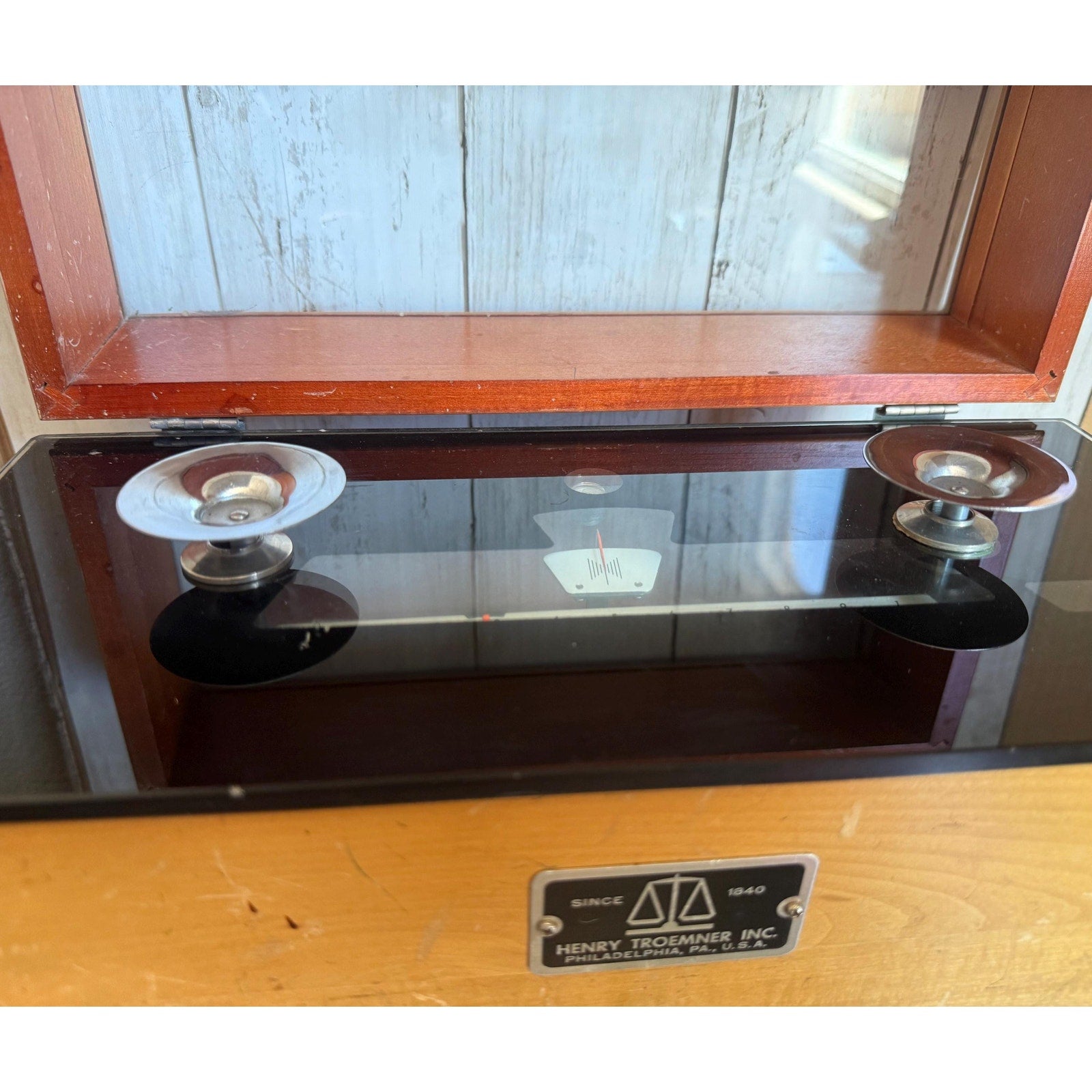 Henry Troemner Model W 33 CL A Analytical Balance Scale Untested