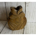 Hawaiian Hand Carved Wooden Perfume Bottle - No Lid