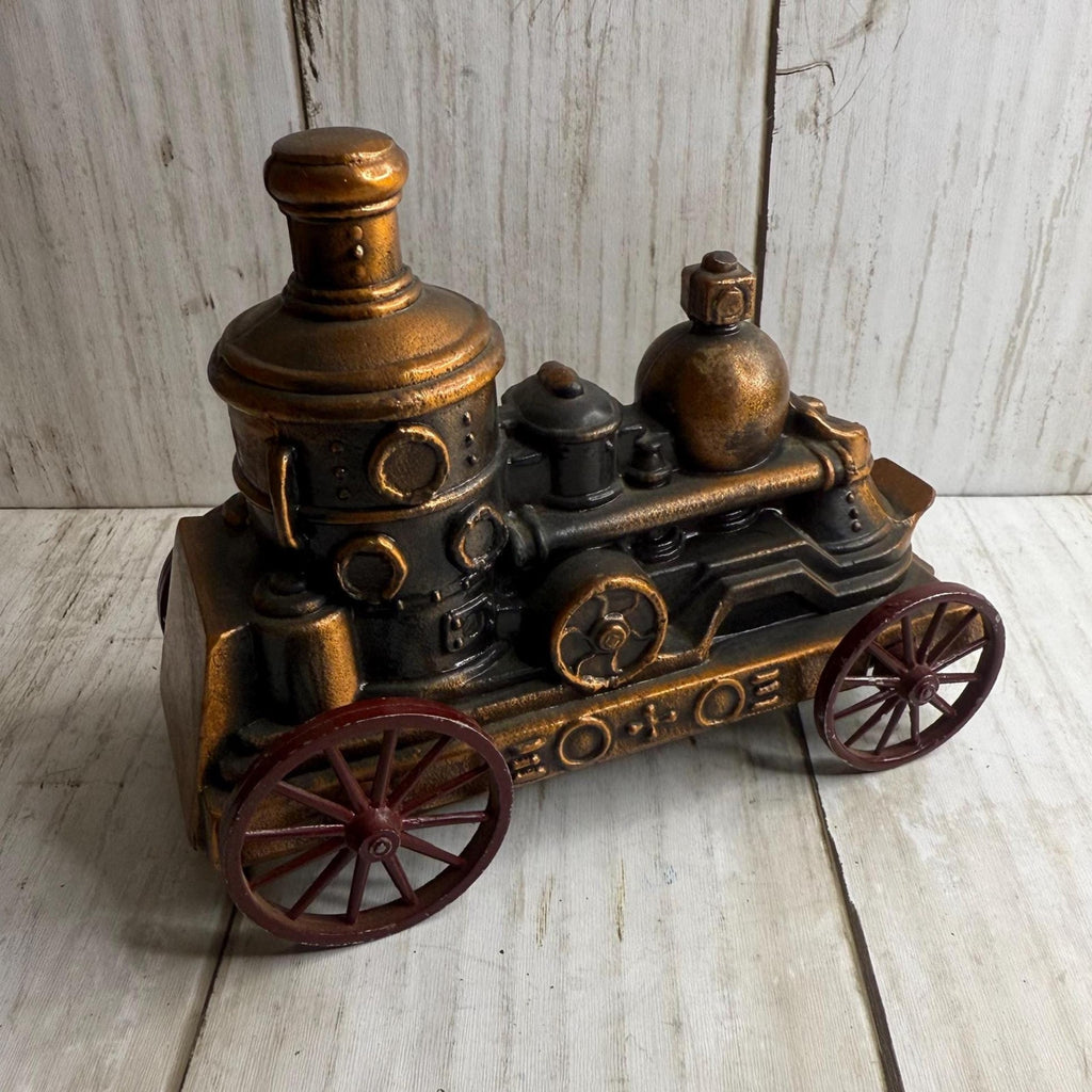 Banthrico, inc Steam Engine Coin Bank, Made in Chicago