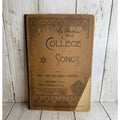 Antique College Sheet Music 1887