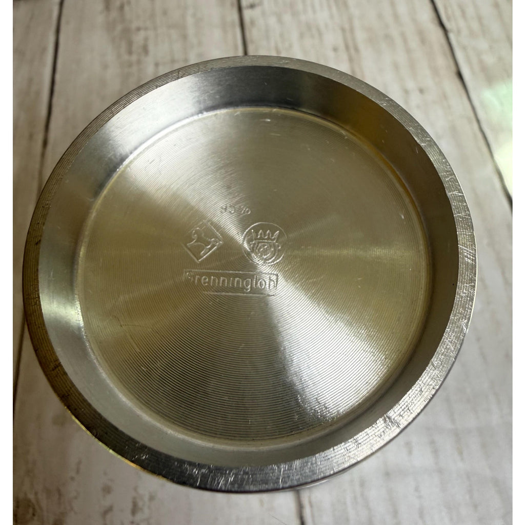 Set of 3 German Pewter Cups - Grenningloh and Zinn Becker