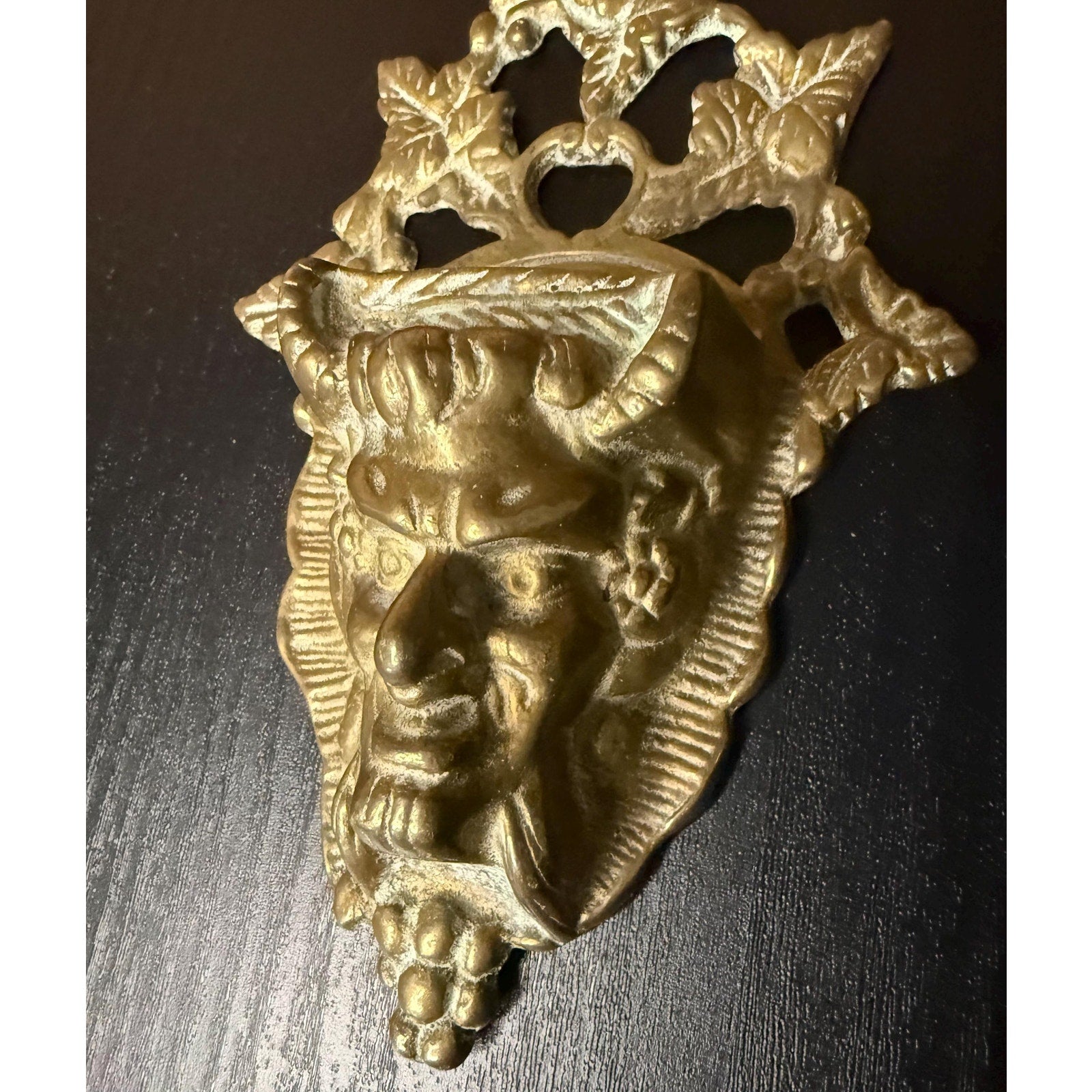 1900s Brass Devil/Satyr/Bacchus Cigarette/Match Safe