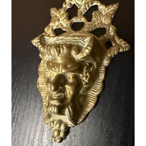1900s Brass Devil/Satyr/Bacchus Cigarette/Match Safe