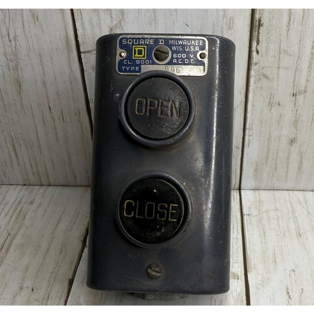 Square D Push Button Control - Untested, see info