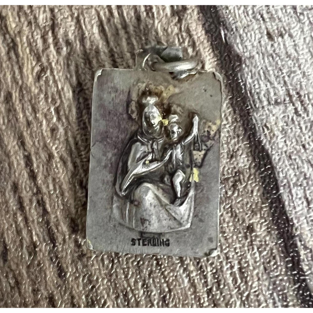 Sacred Heart of Jesus Double Sided Pendant