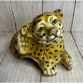 Ceramic Baby Leopard Figurine