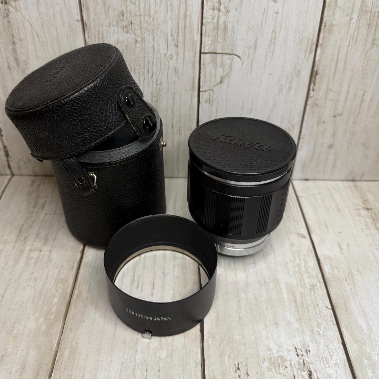 Vintage Kowa SER f/4.0 135mm Camera Lens Made in Japan No. 146634