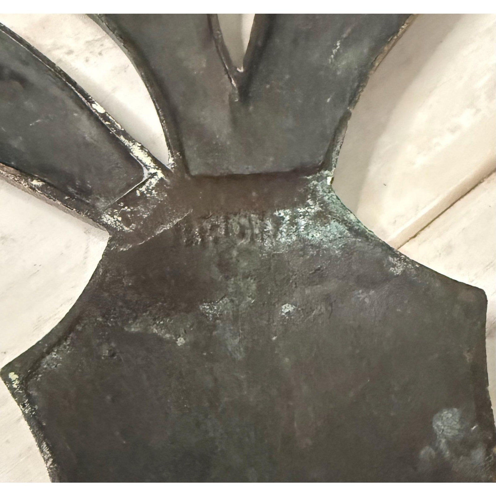 French Bronze Plaque Signed A. Thomas