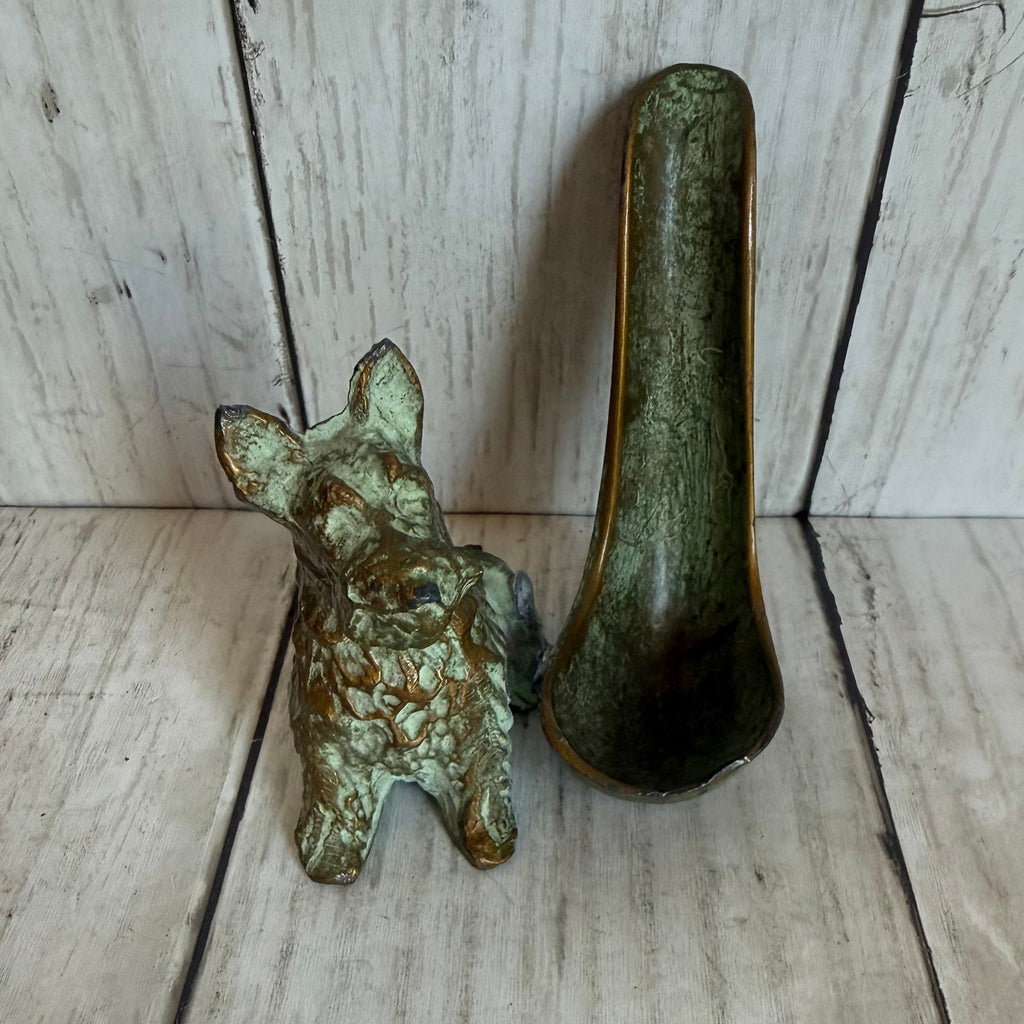 Scotty Dog Scottish Terrier Pipe Stand As Is