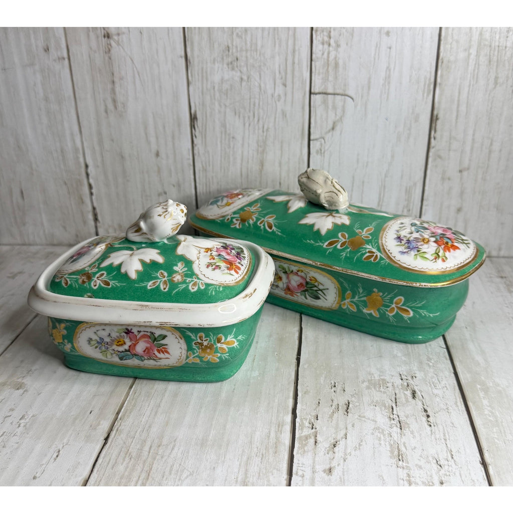 Porcelain Toothbrush Holder and Soap Dish
