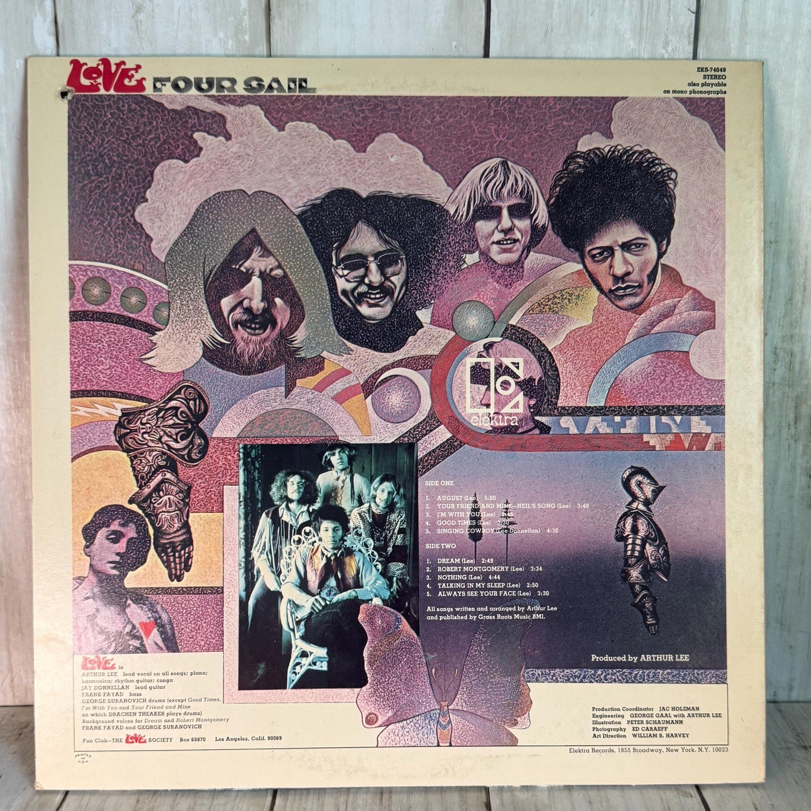 Love - For Sail Vinyl Album EKS 74049