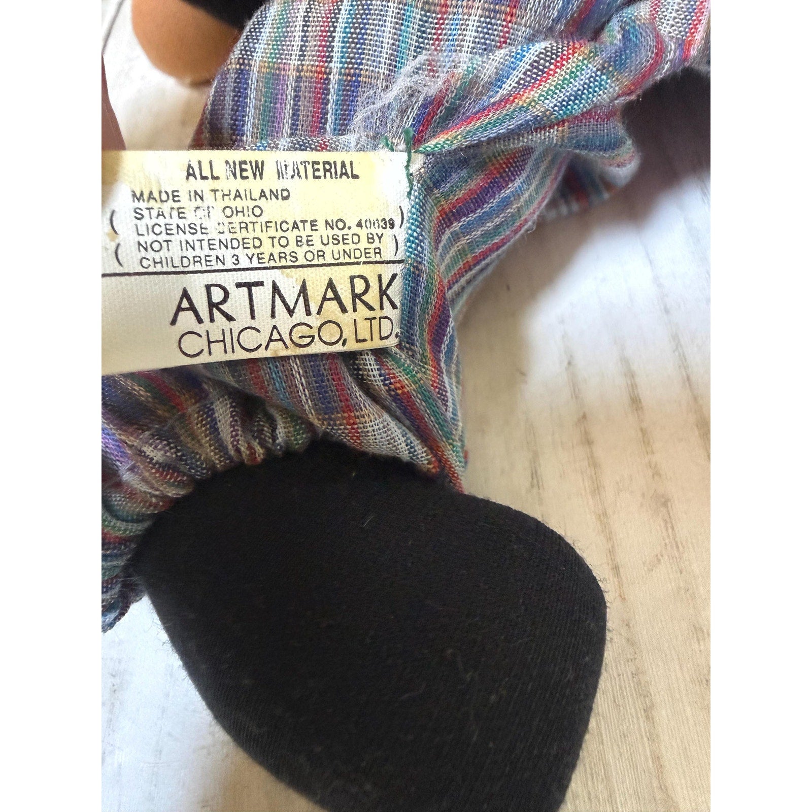 Artmark Porcelain Face Clown Doll