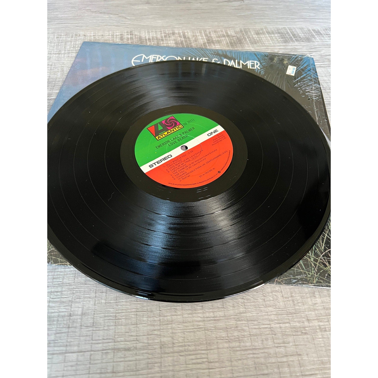 Emerson Lake and Palmer Love Beach Vinyl LP