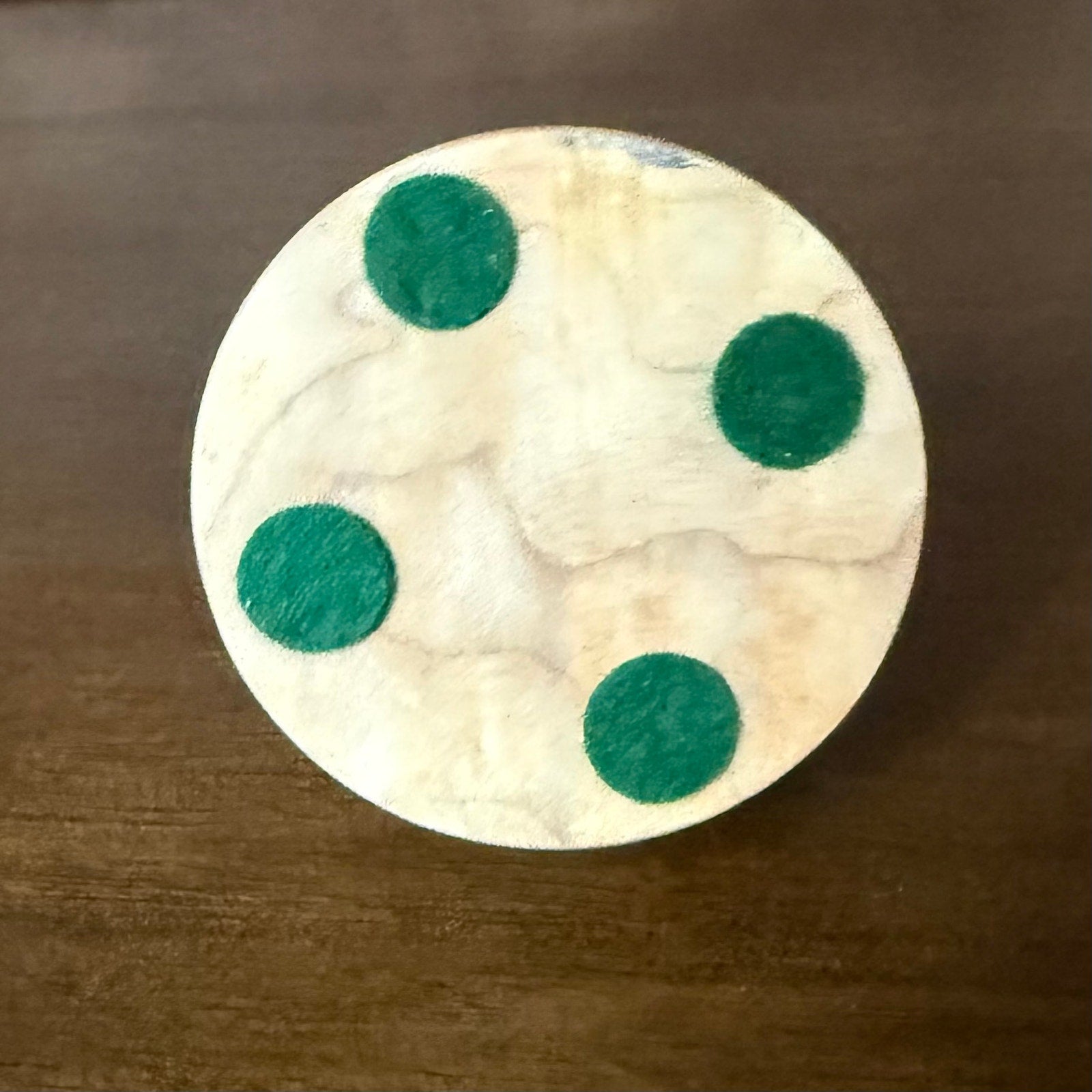 Hand Turned Natural Wood Pen Holder