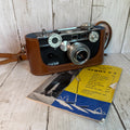 Argus C3 Camera "The Brick" with Leather Case & Booklet