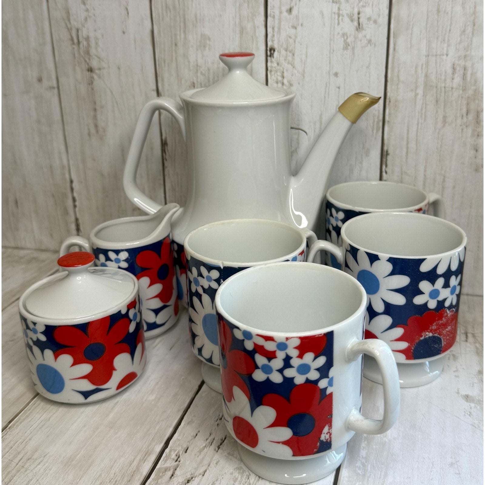 Napcoware MCM Tea Set - see description
