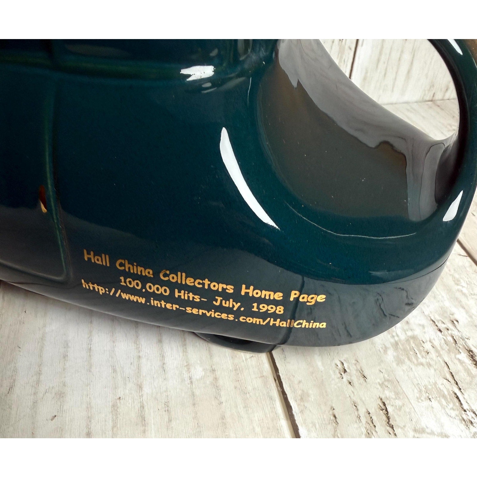 1998 Collector’s Edition Hall Promo Car Teapot
