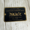 1959 Horseless Carriage Club Dash Plaque