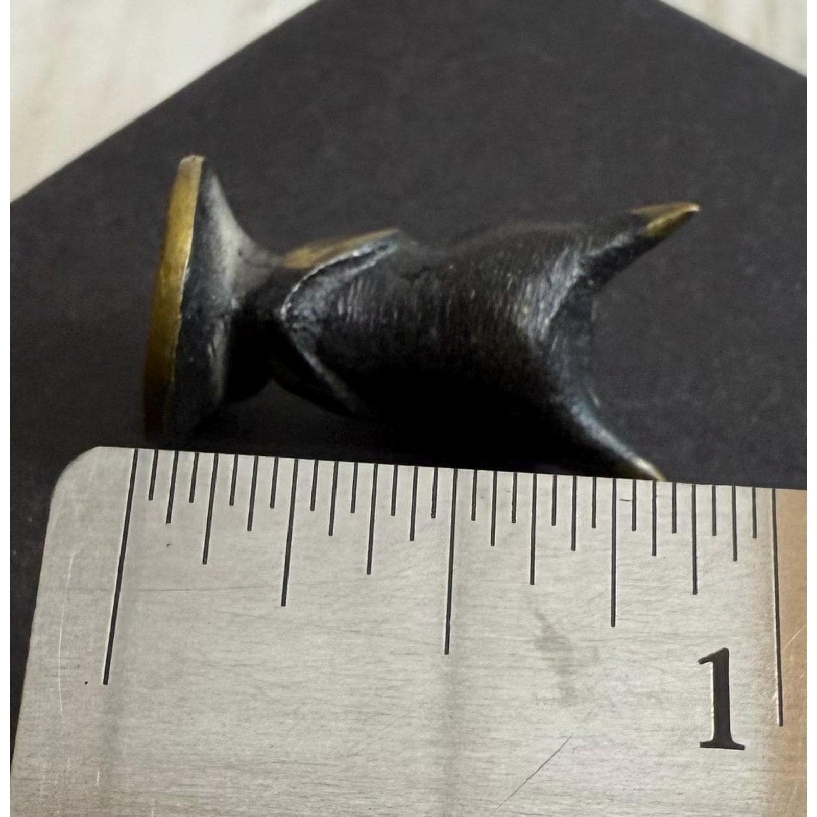 Walter Boss Brass Miniature Owl