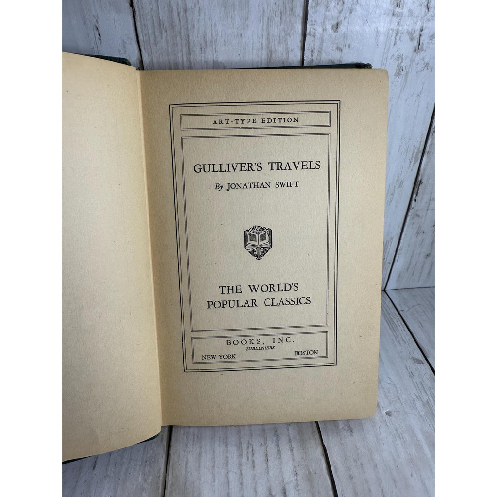 Gulliver's Travels by Jonathan Swift - Art-Type Edition (Hardcover)
