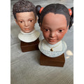 Cybis Jason and Jennifer Busts, 1978 and 1979