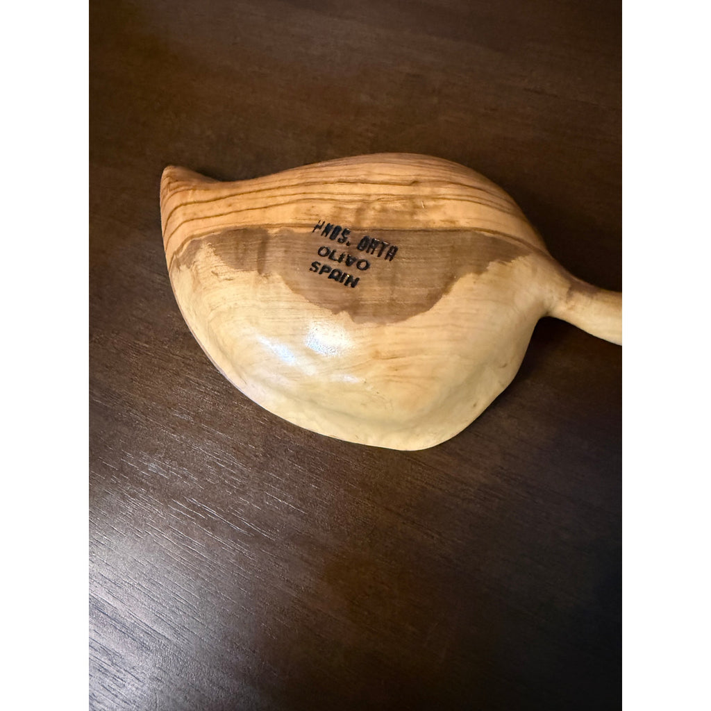 Olive Wood Leaf Tray