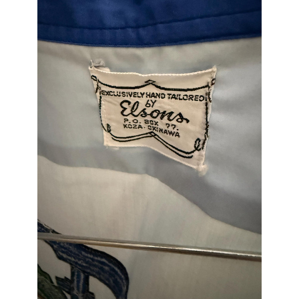 1960’s Japan Okinawa Souvenier Bowling Shirt Small