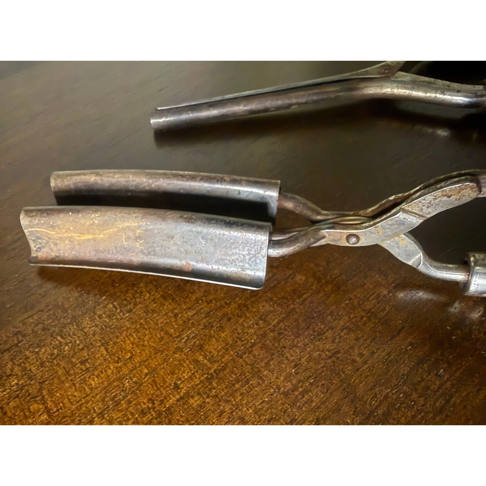 Antique Crimping Iron and Hair Curler