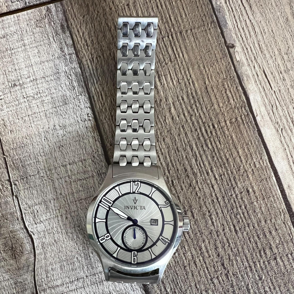 Invicta 12232 Vintage Silver Dial Stainless Steel Men’s Watch