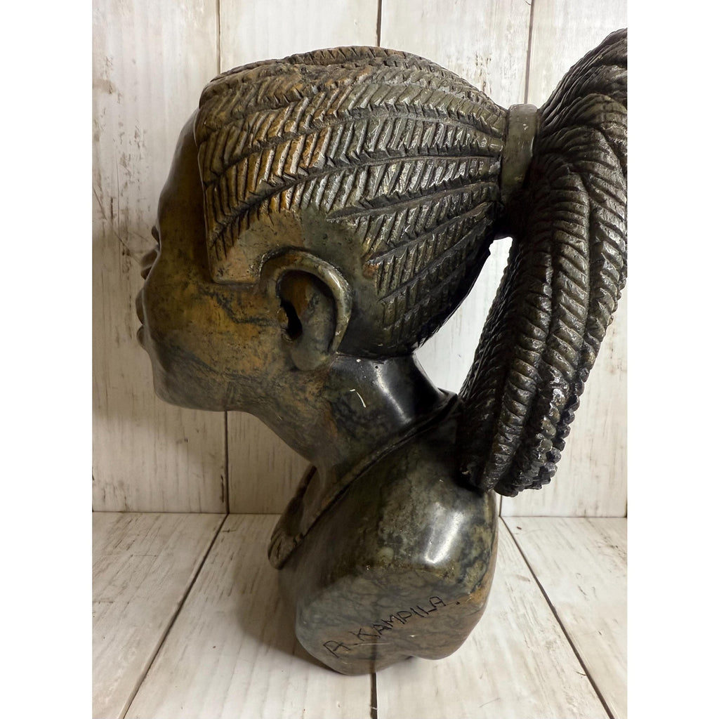 Shona Tribe Serpentine Head w/ COA