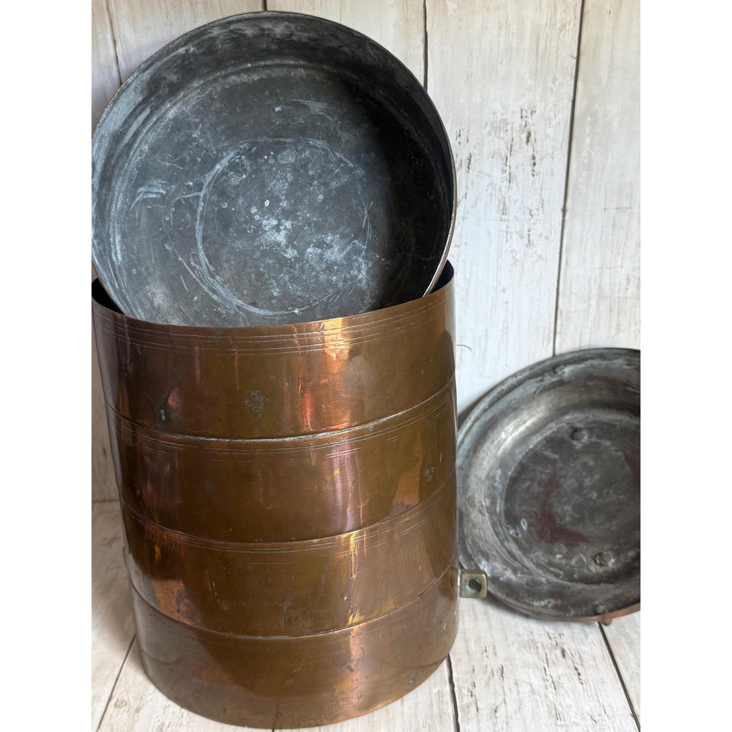 Copper 5 Tier Tiffin