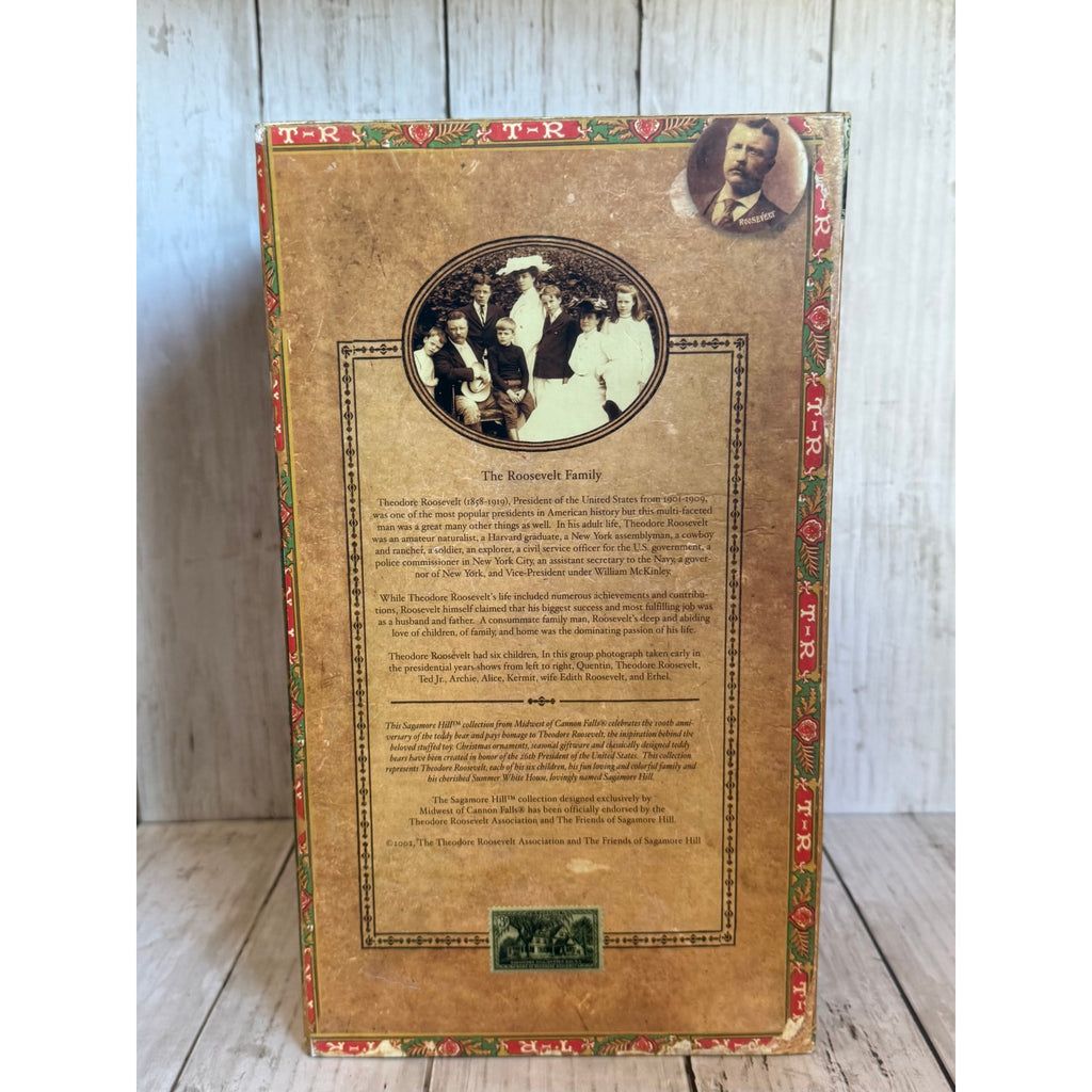 Theodore Roosevelt Jr. Bear By Midwest Of Cannon Falls Collectible