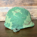 Army M-1 U.S. Helmet with Camouflage Cover Liner