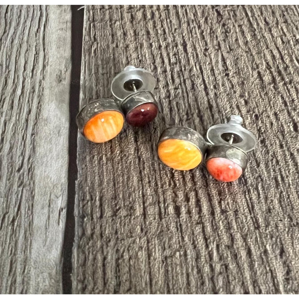 Sterling Silver Oyster Dangle Earrings