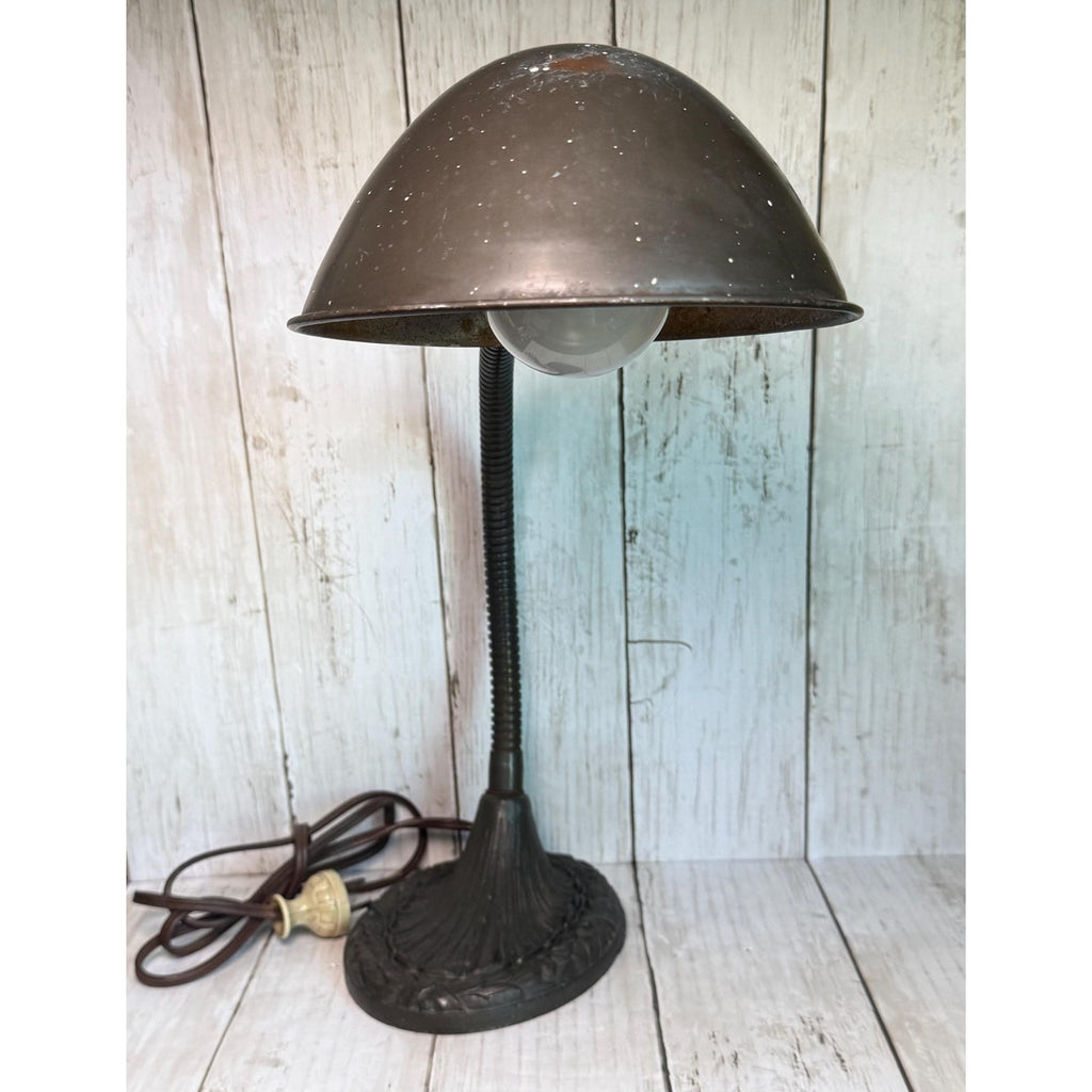Iron Gooseneck Desk Lamp