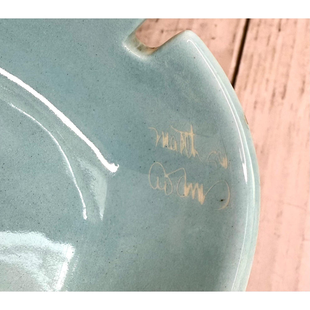 Matthew Adams MCM Signed Numbered Hand Painted Walrus Ceramic Ashtray