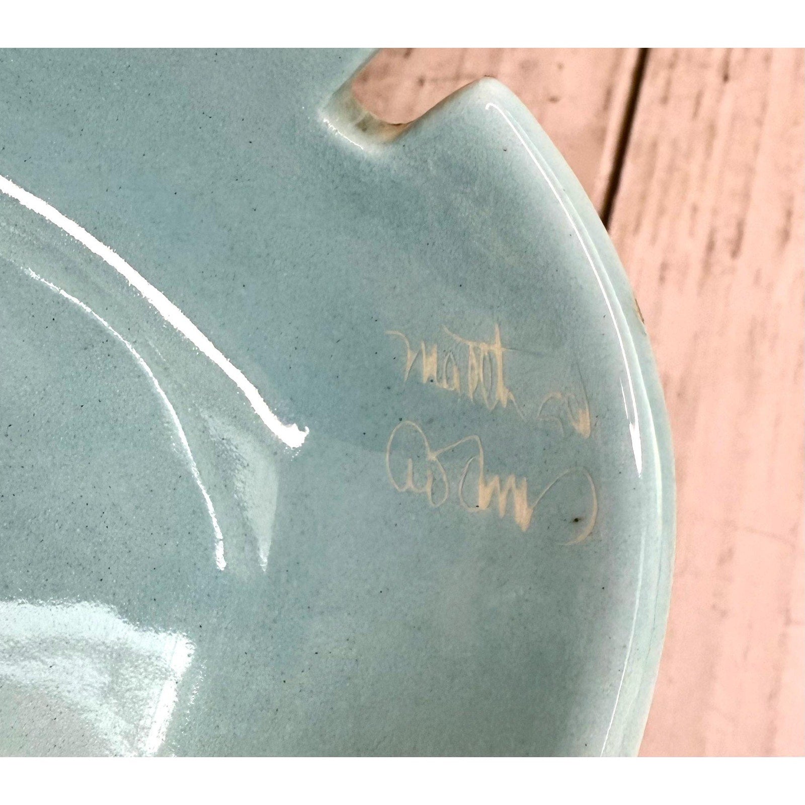 Matthew Adams MCM Signed Numbered Hand Painted Walrus Ceramic Ashtray