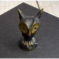 Walter Boss Brass Miniature Owl