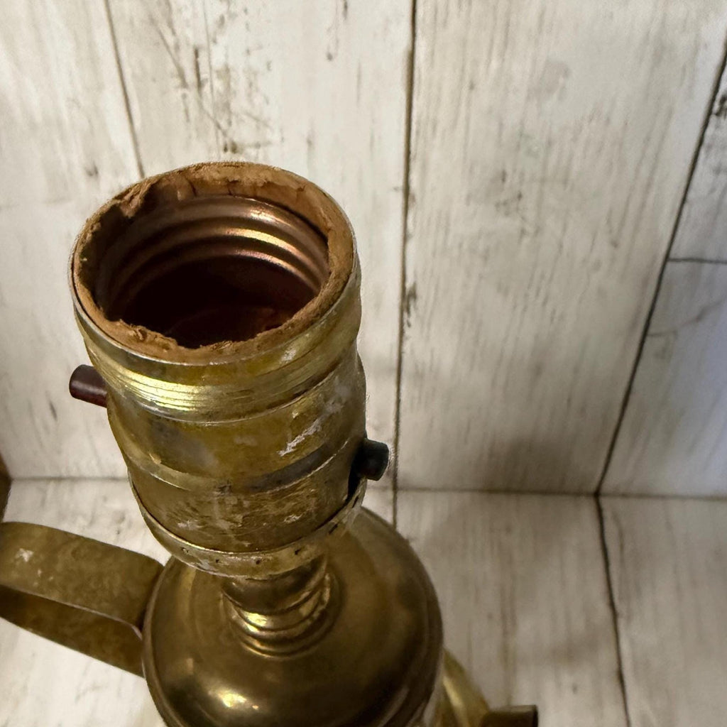 Copper Tea Kettle Lamp