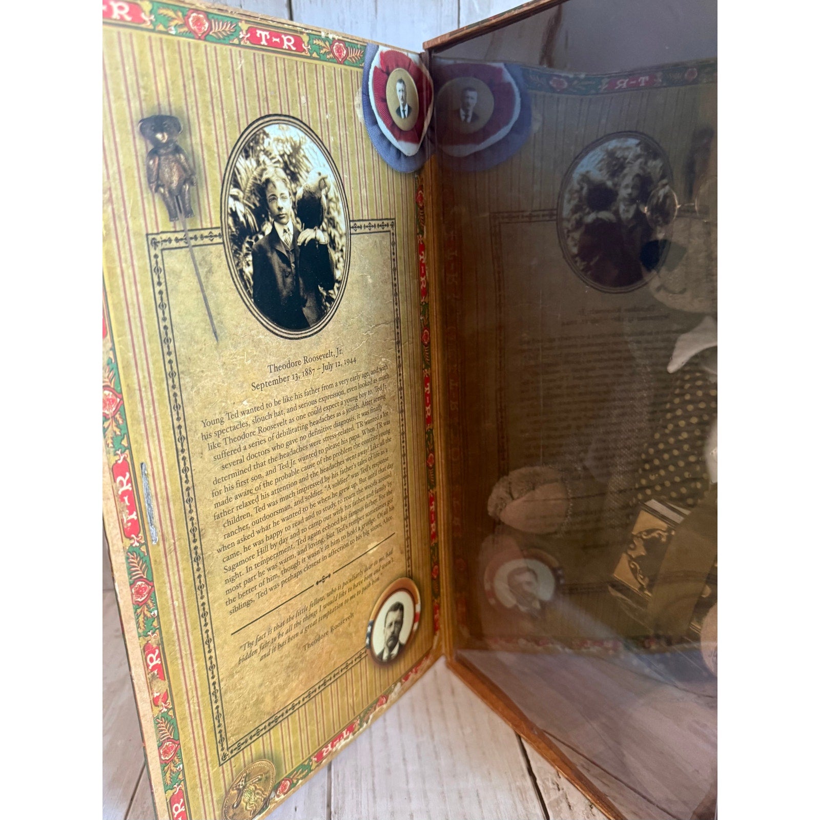 Theodore Roosevelt Jr. Bear By Midwest Of Cannon Falls Collectible