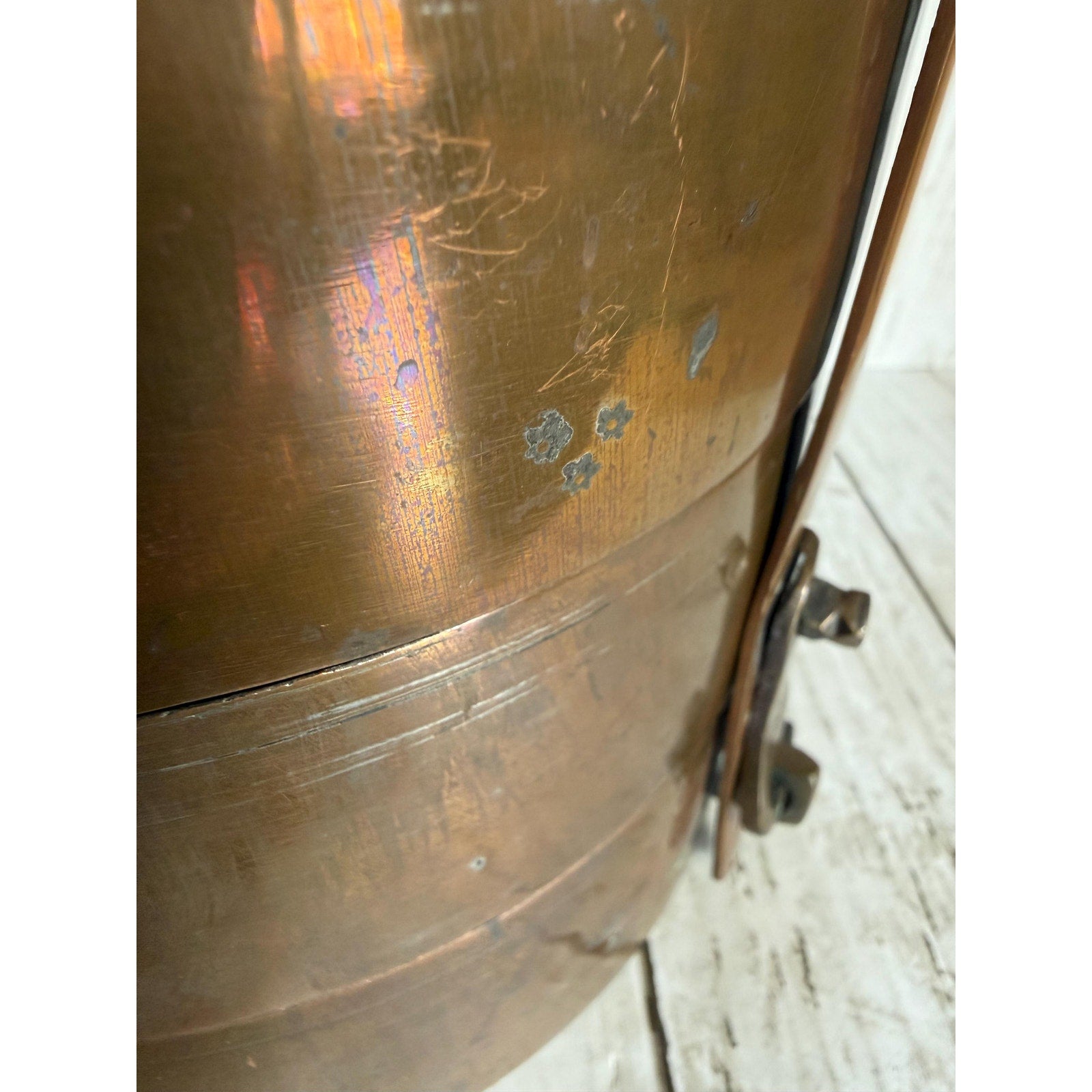 Copper 5 Tier Tiffin