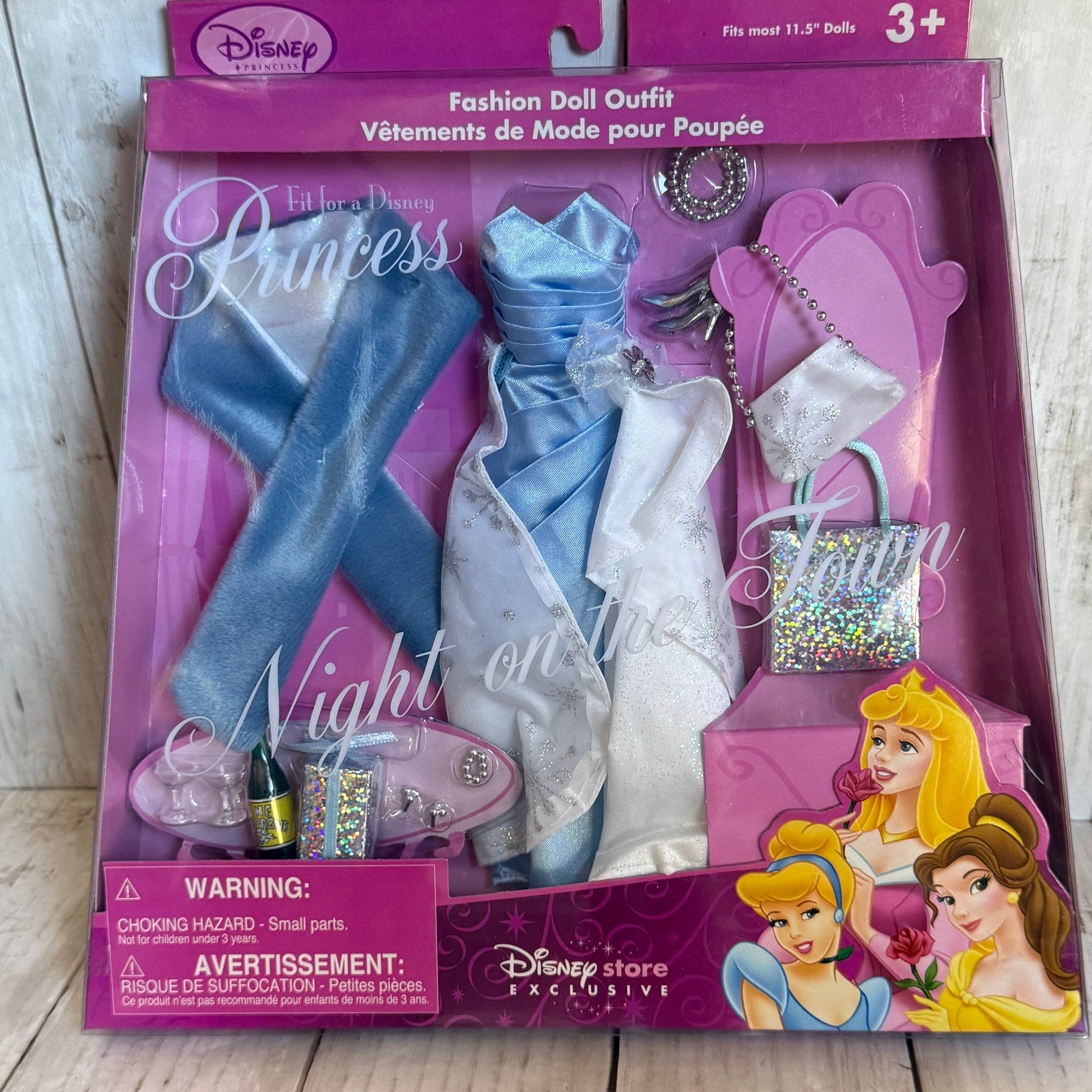 2 Pair Disney Store Exclusive Princess Outfits