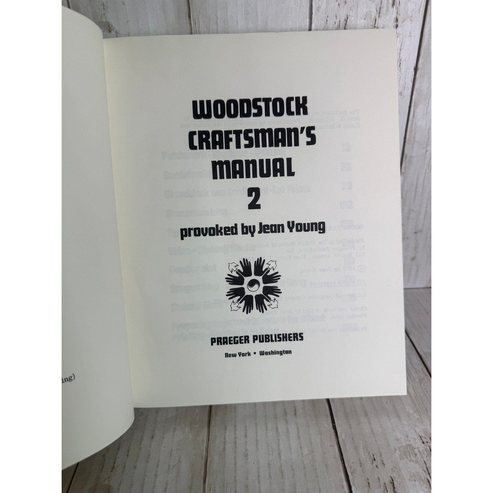 Woodstock Craftsman's Manual 2 1973