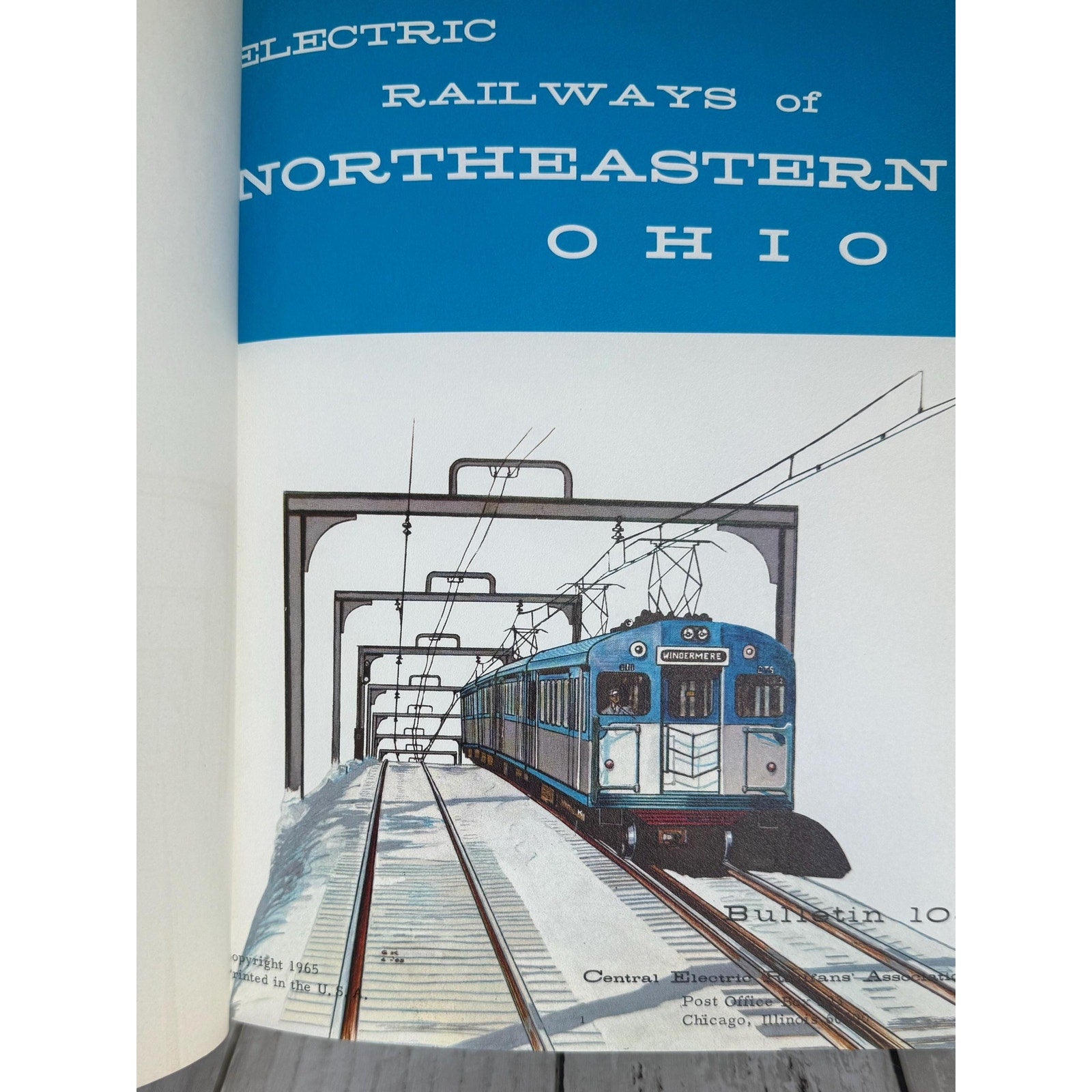 Electric Railways of Northeastern Ohio Hardcover Book