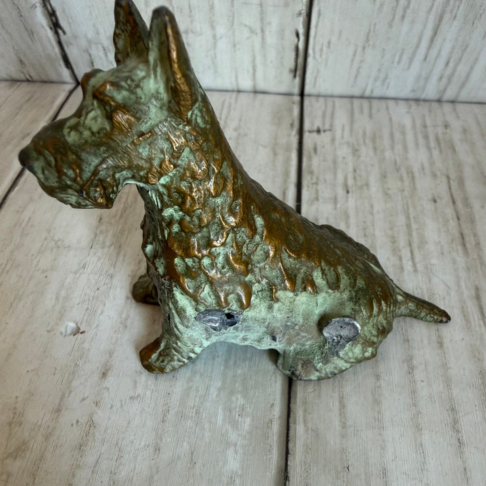 Scotty Dog Scottish Terrier Pipe Stand As Is