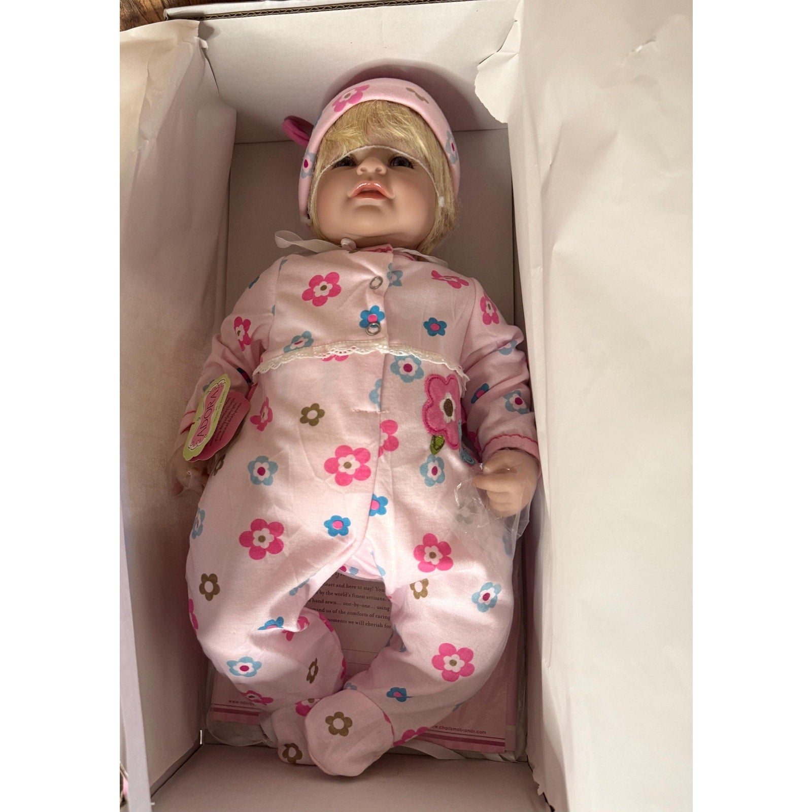 Adora Baby Doll, "Doodle Bug" Blonde Hair/Blue Eyes NIB Rare